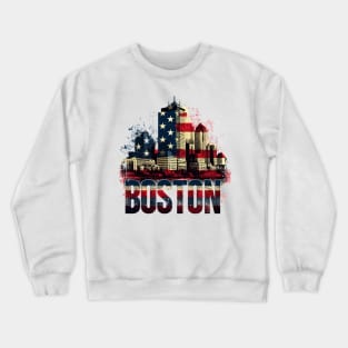 Boston City Crewneck Sweatshirt